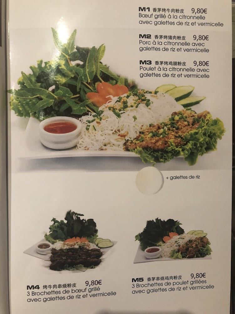 Asie Douceur - Menu Image 4